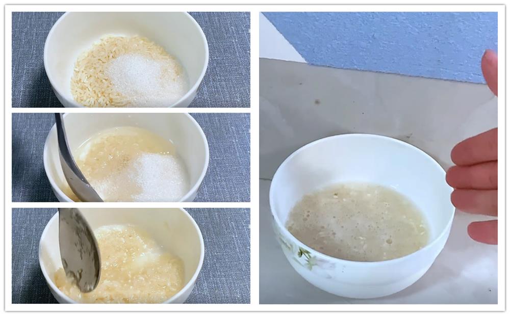 三分钟搞定一顿米饭(大米打窝最快的做法)插图3