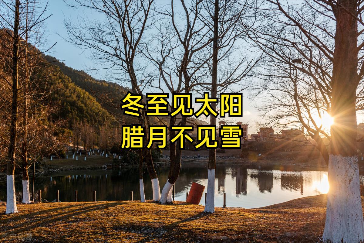冬至晴天有什么预兆吗(冬至有什么特殊含义)插图3