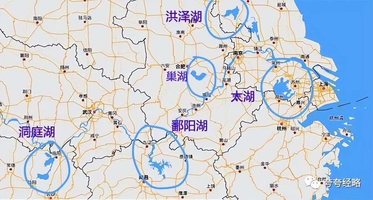 中国五大淡水湖是哪五个(中国五大淡水湖排名)插图