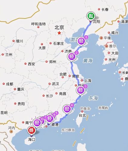 我国里程最长的同三高速(中国最长高速)插图1