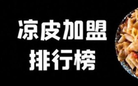 凉皮肉夹馍加盟店排行榜(开凉皮肉夹馍店投资多少)