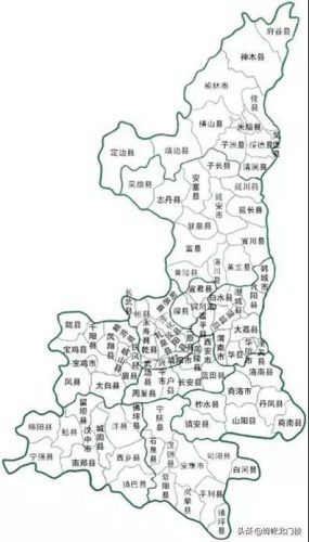 陕西十大地名排行榜及分布(陕西十大人口大县)插图2