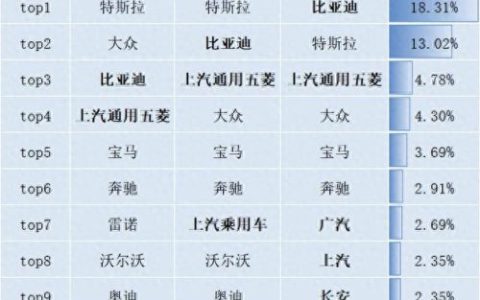 中国新能源占比排名前十(2017年国内新能源排行)