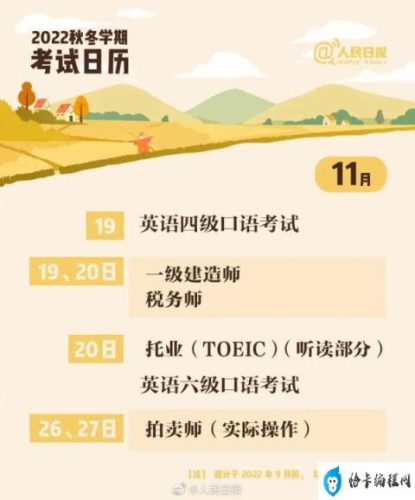 最新下半年四六级考试时间定了(下半年四六级考试时间安排)插图7