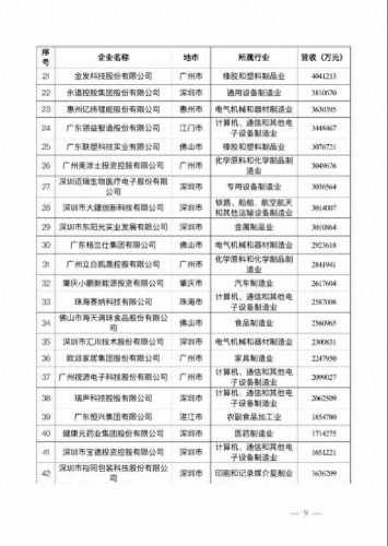 广东省制造企业排名前十(广东大型连锁企业排名)插图7