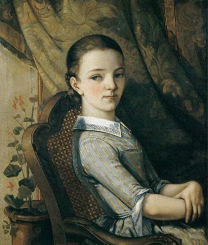 世界十大禁画女孩的自画像(最稀有的女神画)插图4
