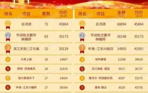 双十一热销项目排名前十(双十一区县销售排名)