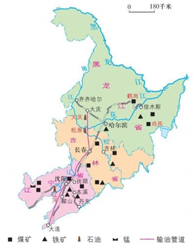 东北地图(东三省地图)插图1