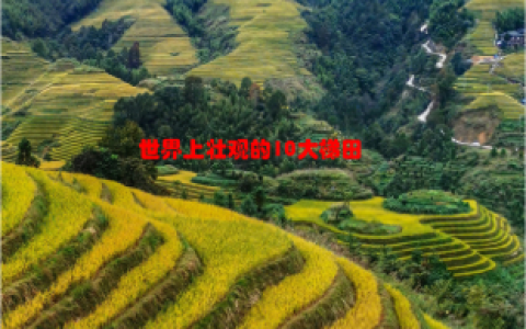 排名前十的梯田景点(必去中国50个最美地方)