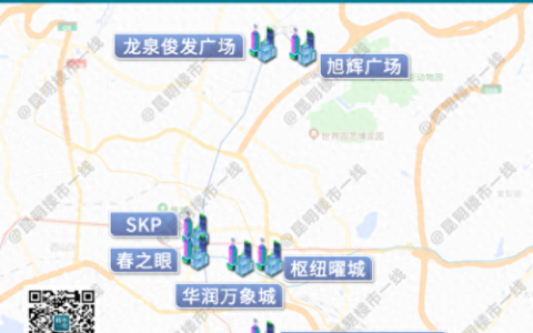 昆明新商场排名前十(昆明书店排名前十名)