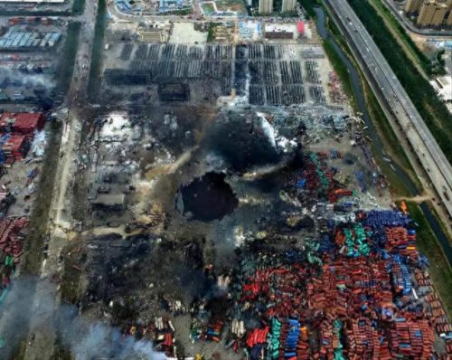 塘沽爆炸地点(塘沽爆炸消防员)插图4
