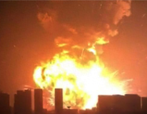 塘沽爆炸地点(塘沽爆炸消防员)插图1
