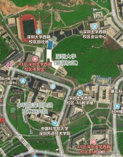 深圳大学平面图(深圳地图2023版全图)插图5