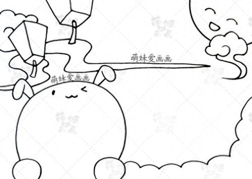 端午节的画怎么画简单又漂亮(端午节简笔画)插图4