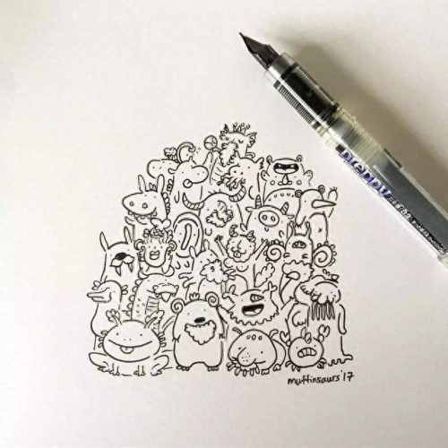 手绘墙画(网红墙100款)插图66