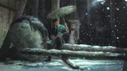 武侠搞怪画作排名前十(灵魂画师搞笑山水画)插图10