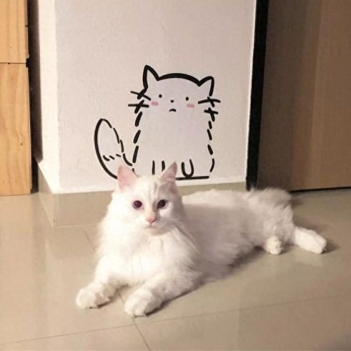手绘墙画(网红墙100款)插图42
