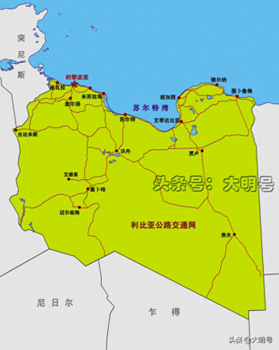 利比亚位置(利比亚位置地图)插图2