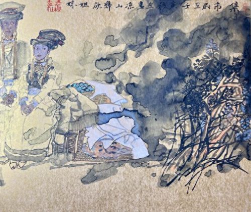凉山画家排名前十(凉山70周年州庆画家图片)插图1