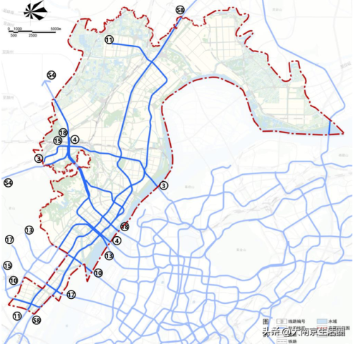 南京地铁二号线线路图(南京3号线全部站点)插图1