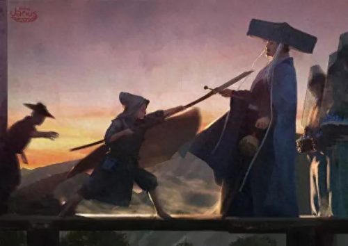 武侠搞怪画作排名前十(灵魂画师搞笑山水画)插图12