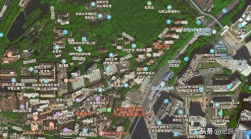 深圳大学平面图(深圳地图2023版全图)插图4