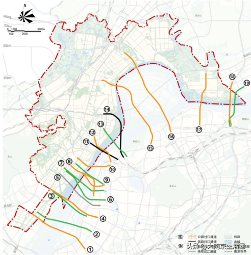 南京地铁二号线线路图(南京3号线全部站点)插图2