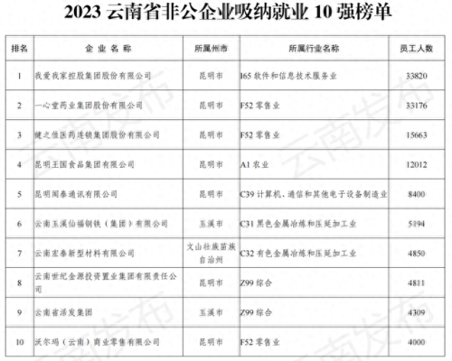 曲靖排名前十企业(曲靖龙头企业排名)插图10
