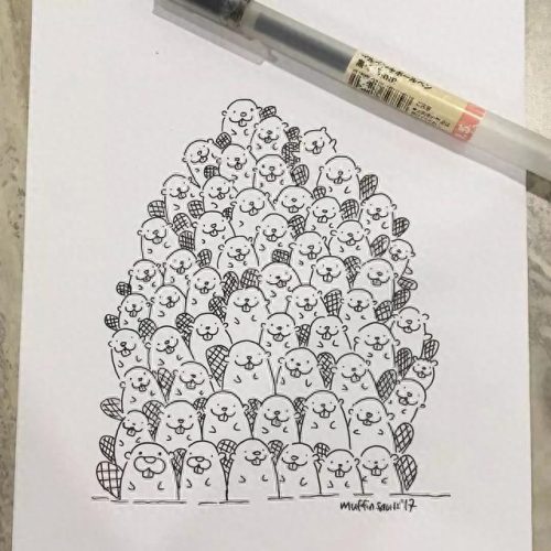 手绘墙画(网红墙100款)插图67