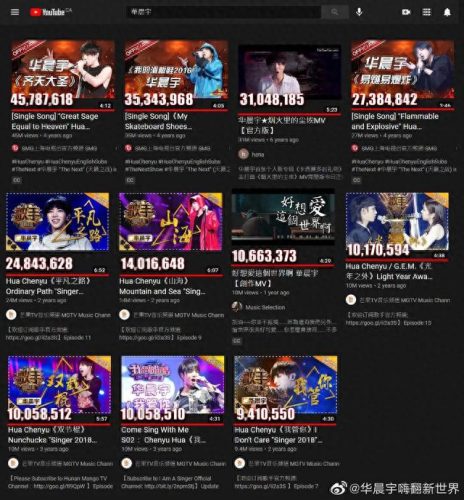 华晨宇的歌曲国外排名前十(华晨宇歌曲前十)插图5