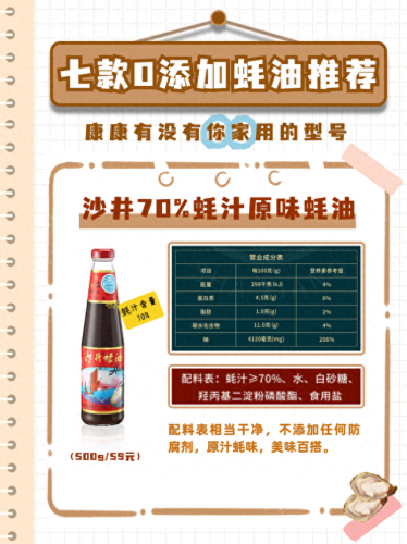 耗油排名前十的牌子(最好的蚝油推荐)插图3