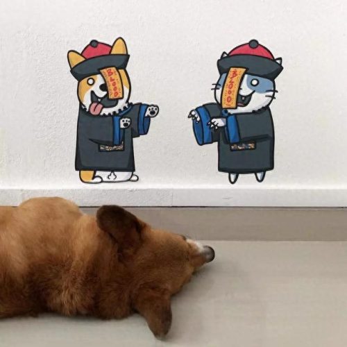 手绘墙画(网红墙100款)插图59