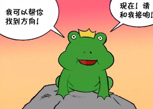 公主配唇彩吻青蛙(青蛙公主和白马王子的故事)插图3