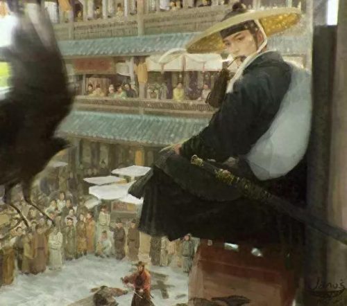 武侠搞怪画作排名前十(灵魂画师搞笑山水画)插图6