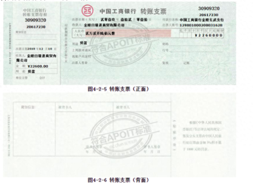 转账支票样本(转账支票正反面填写样本图)插图4