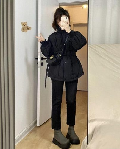 羽绒服短款收腰排名前十(女士收腰连帽羽绒服)插图16