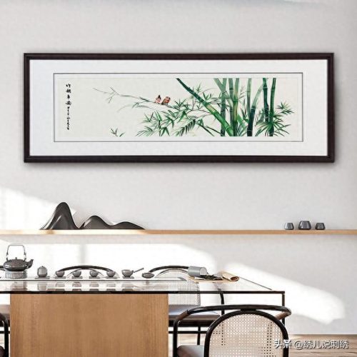 茶室背景挂画排名前十(茶室背景长廊挂画)插图2