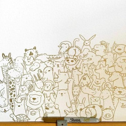 手绘墙画(网红墙100款)插图83
