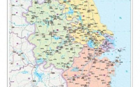 江浙沪地图(江苏省地图)