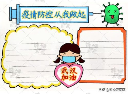 关于抗病毒的手抄报(一二三四年级简单手抄科技报内容)插图3