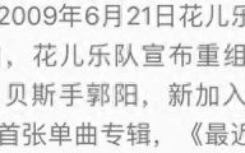 花儿乐队成员(花儿乐队王博文个人资料)