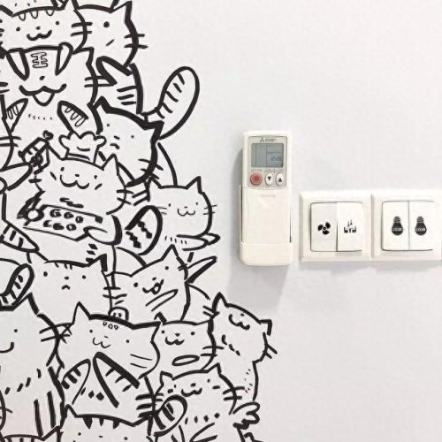 手绘墙画(网红墙100款)插图8