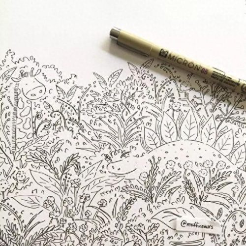手绘墙画(网红墙100款)插图65