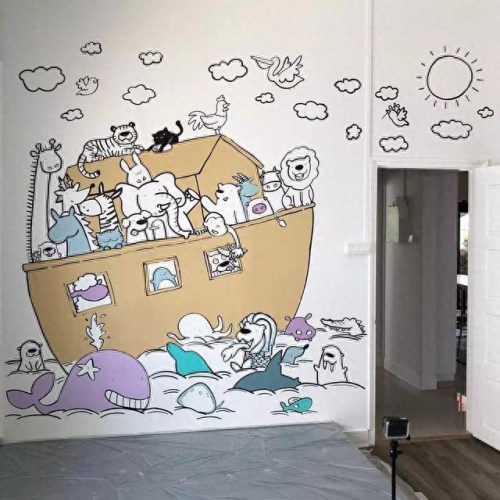 手绘墙画(网红墙100款)插图30