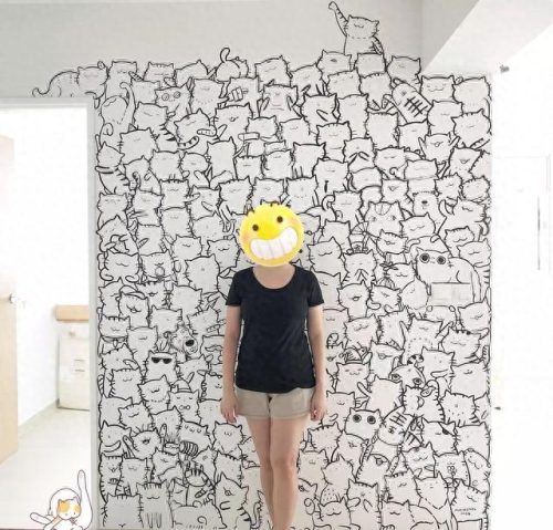 手绘墙画(网红墙100款)插图36