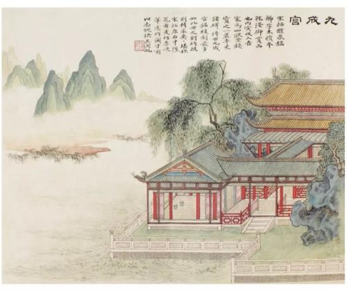 高清山水国画(高清山水风景壁纸)插图7
