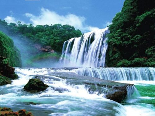 国内瀑布美景排名前十(罗岗镇瀑布美景)插图