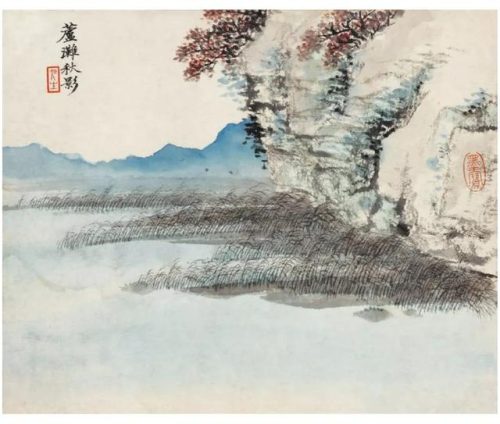 高清山水国画(高清山水风景壁纸)插图40