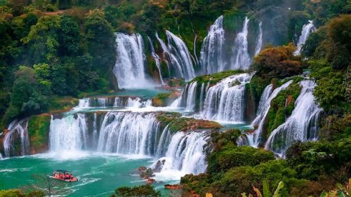 国内瀑布美景排名前十(罗岗镇瀑布美景)插图6