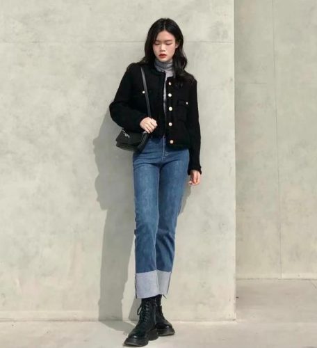 女装短外套(女士短的外套叫啥名字)插图3
